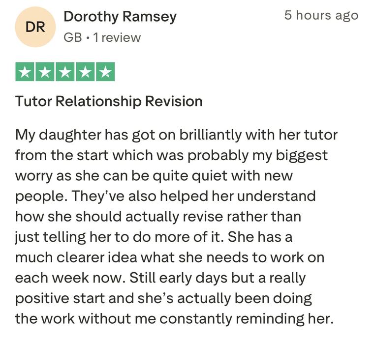 Parent review