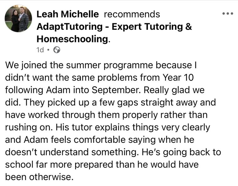 Parent review