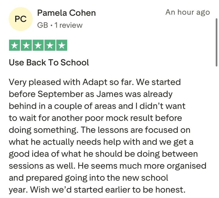 Parent review