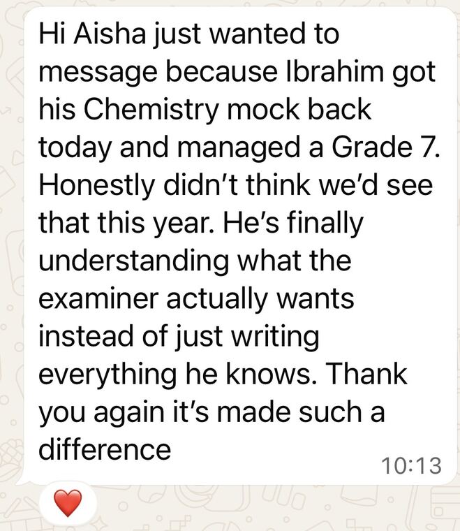 Parent review