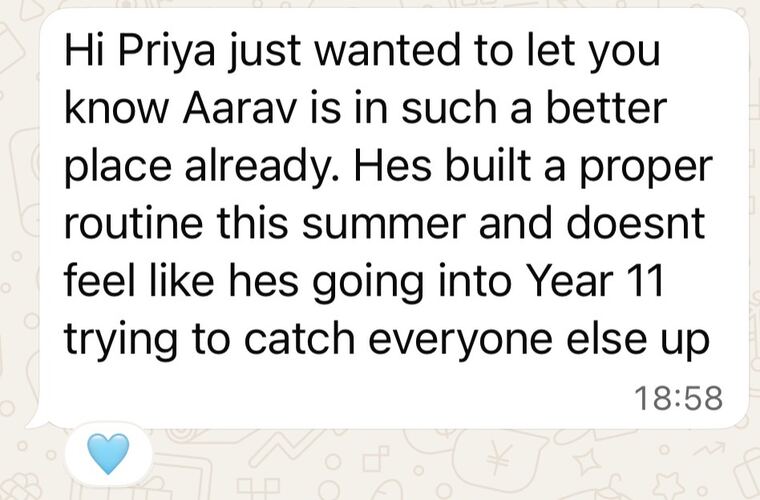 Parent review