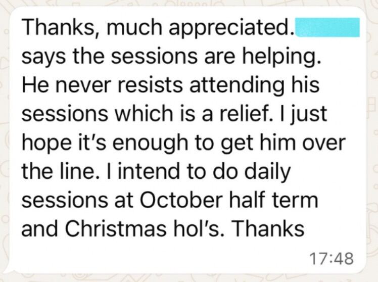 Parent review